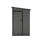Breeins 8 X 4ft Outdoor Tool Storage Shed With Pent Roof For Garden
