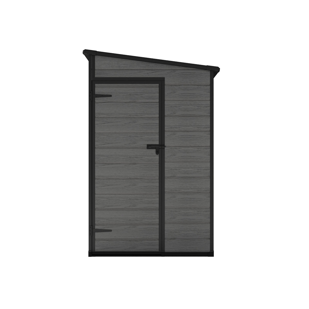 Breeins 8 X 4ft Outdoor Tool Storage Shed With Pent Roof For Garden
