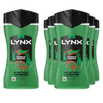 3in1 Body, Face & Hair Wash Shower Gel Extra Fresh Jungle Fresh 225ml, 6pk