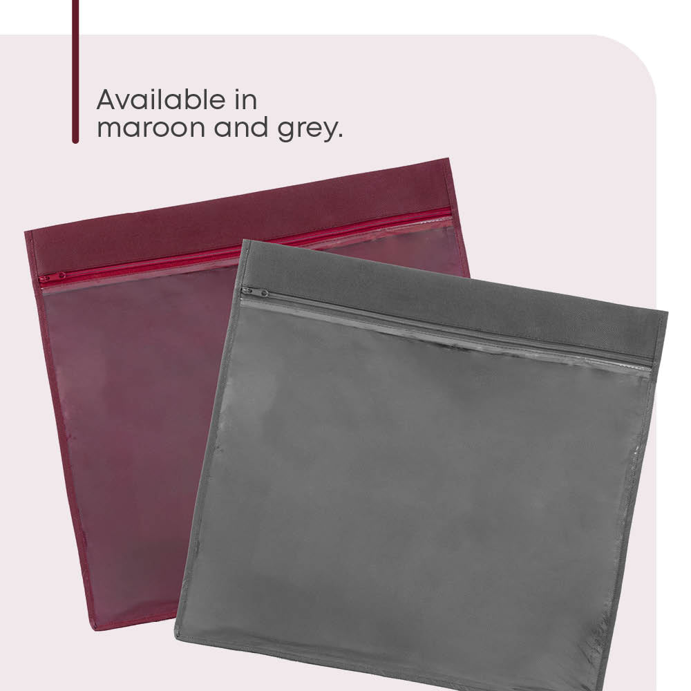 Saree & Garment Storage Bags With Clear Window Pack Of 10