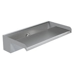 0.2-0.6m Back Entry Stainless Steel Water Blade-13 cm Spout Width | Medium | Silver