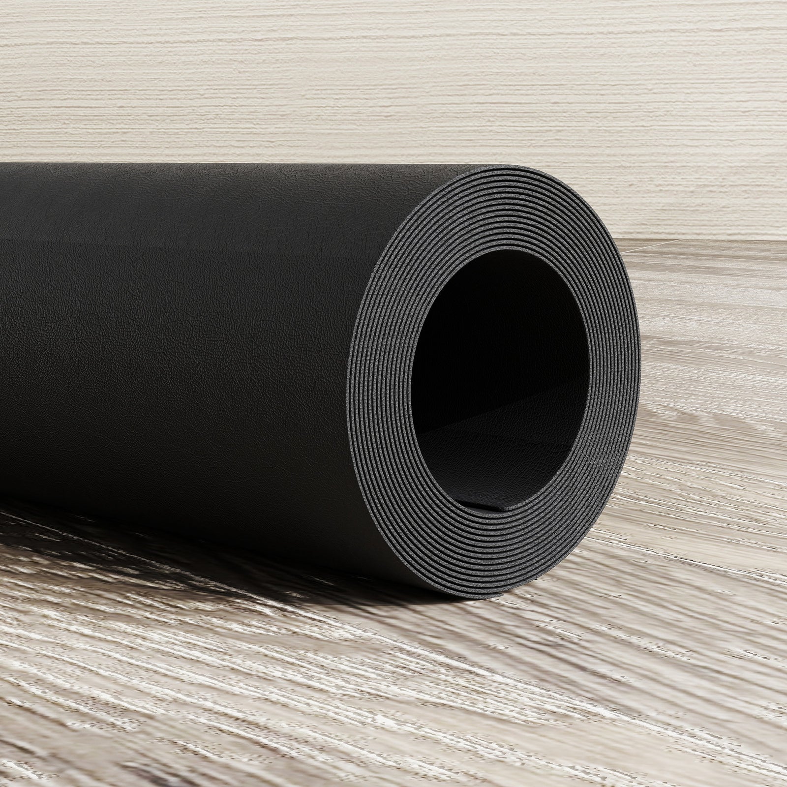Thick Non-slip Equipment Mat For Gym & Fitness Equipment | Black