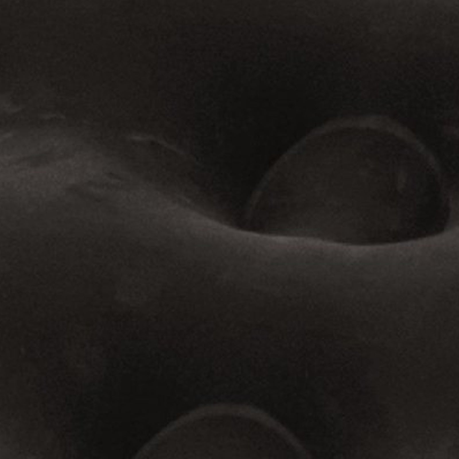 Great Outdoors Flock Inflatable Single Airbed | One Size | Black