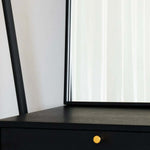 Yōko - Metal Gentle Arch Mirror | 95cm x 120cm | Black
