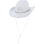 Rhinestone Cowboy Hat | White