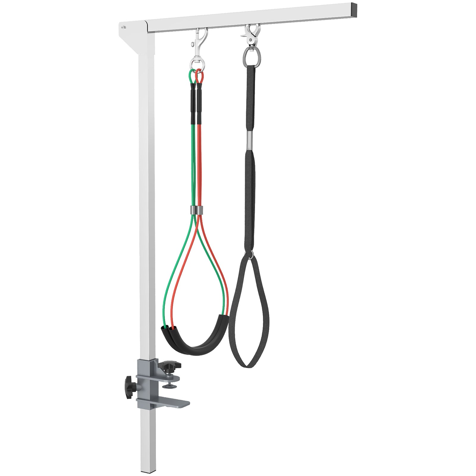 Adjustable Pet Grooming Arm W/ Clamp, Haunch Holders, Grooming Loop