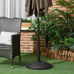 Parasol Base Concrete 25kg, Black