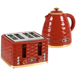 Kettle And Toaster Set 1.7l Boil Kettle And 4 Slice Toaster | One Size