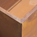 Corten Steel Trough Planter - Pre-rusted | 100cm x 40cm x 40cm | Brown