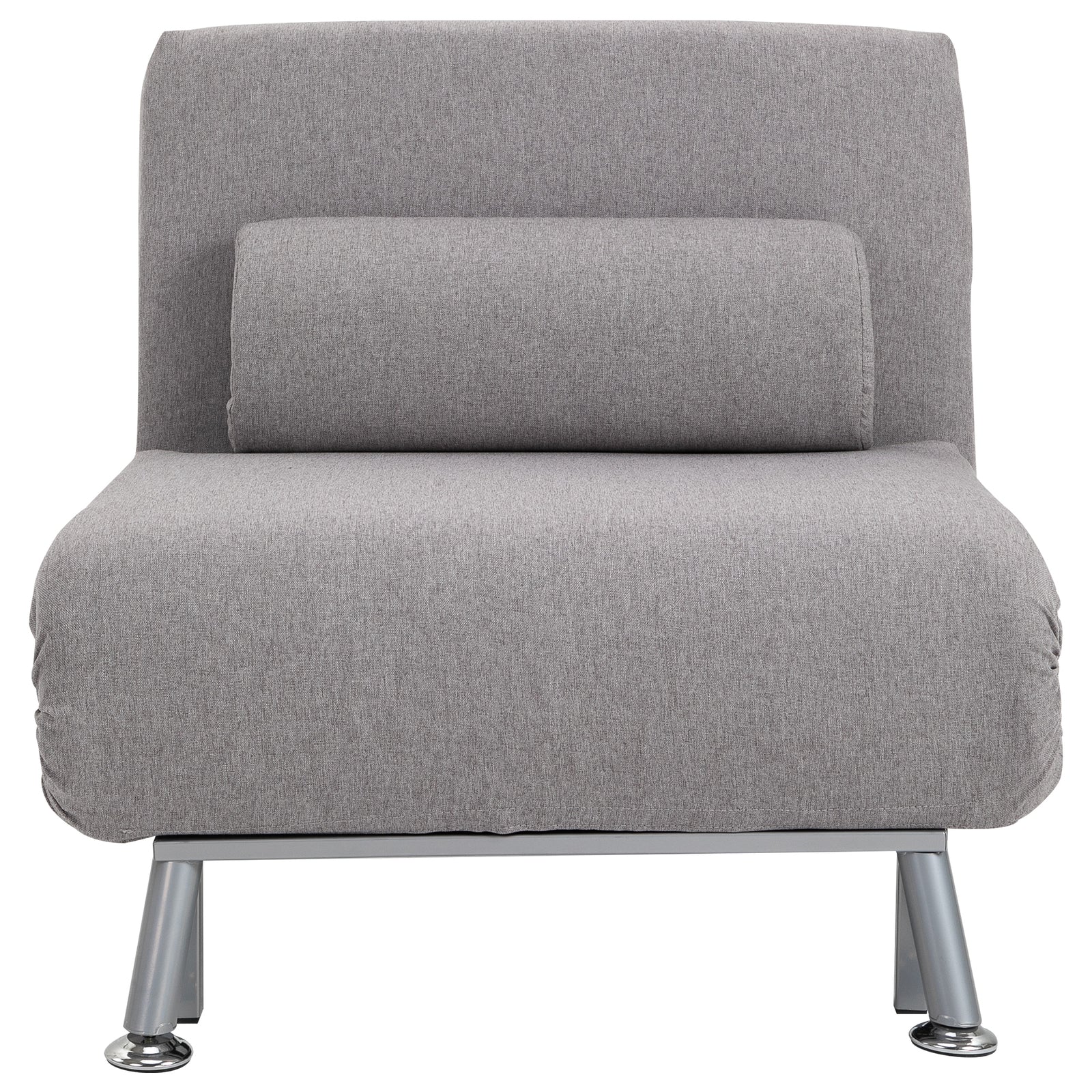 Single Folding 5 Position Convertible Sleeper Chair Sofa Bed | One Size