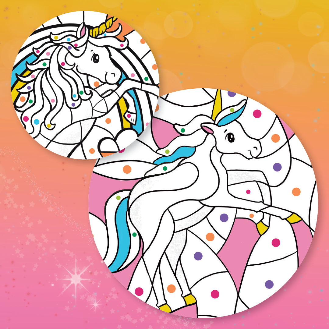 Unicorn Colour By Numbers For Kids
