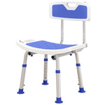 Shower Stool For Elderly Disabled Adjustable Shower Stool | One Size | Blue