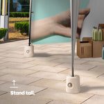 Gazebo Leg Weights Set Of 4 - Beige