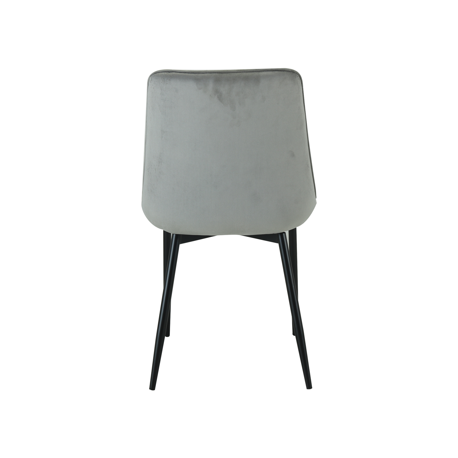Stylish New York Dining Table Set With 4 Amelia Velvet Chairs | Grey
