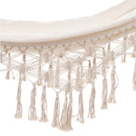 Living and Home Camping Hanging Canvas Hammock With Balance Spread Bar