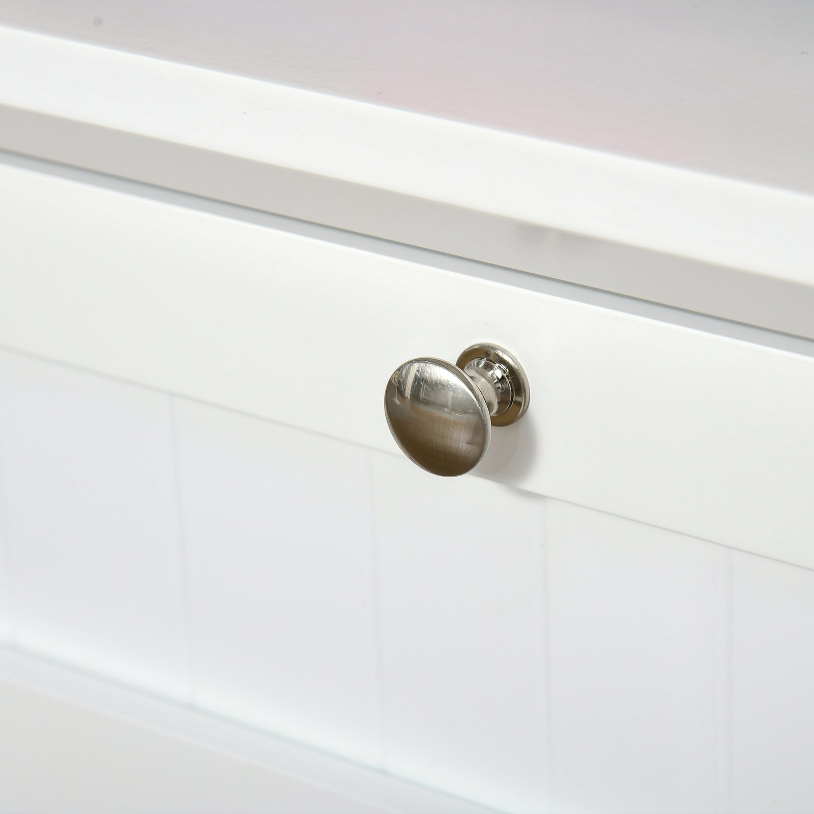 Kitchen Cupboard Wood Storage Cabinet   Drawer Glass Door