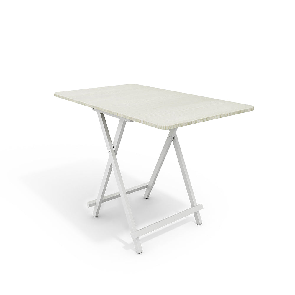 Folding Wooden Dining Table | 60cm x 100cm | White