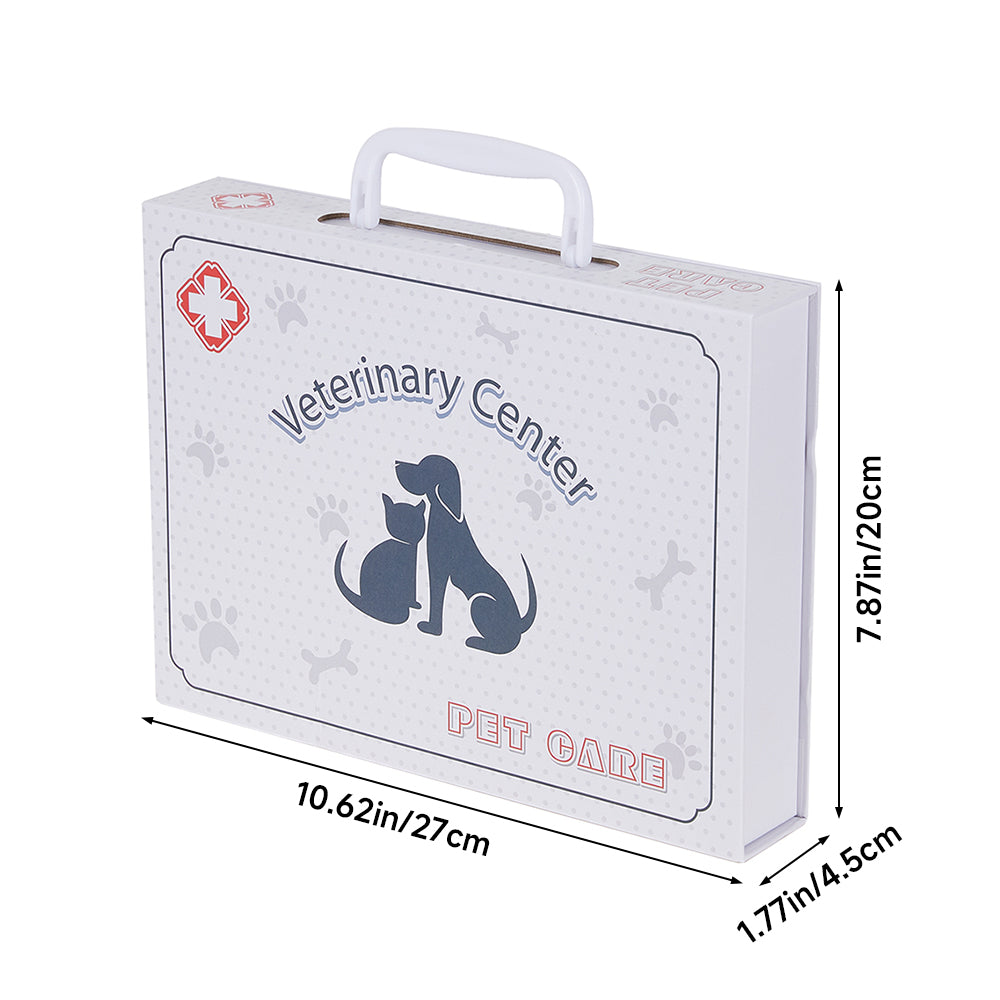 23pcs Veterinarian Kids Toy Set For Pretend Play
