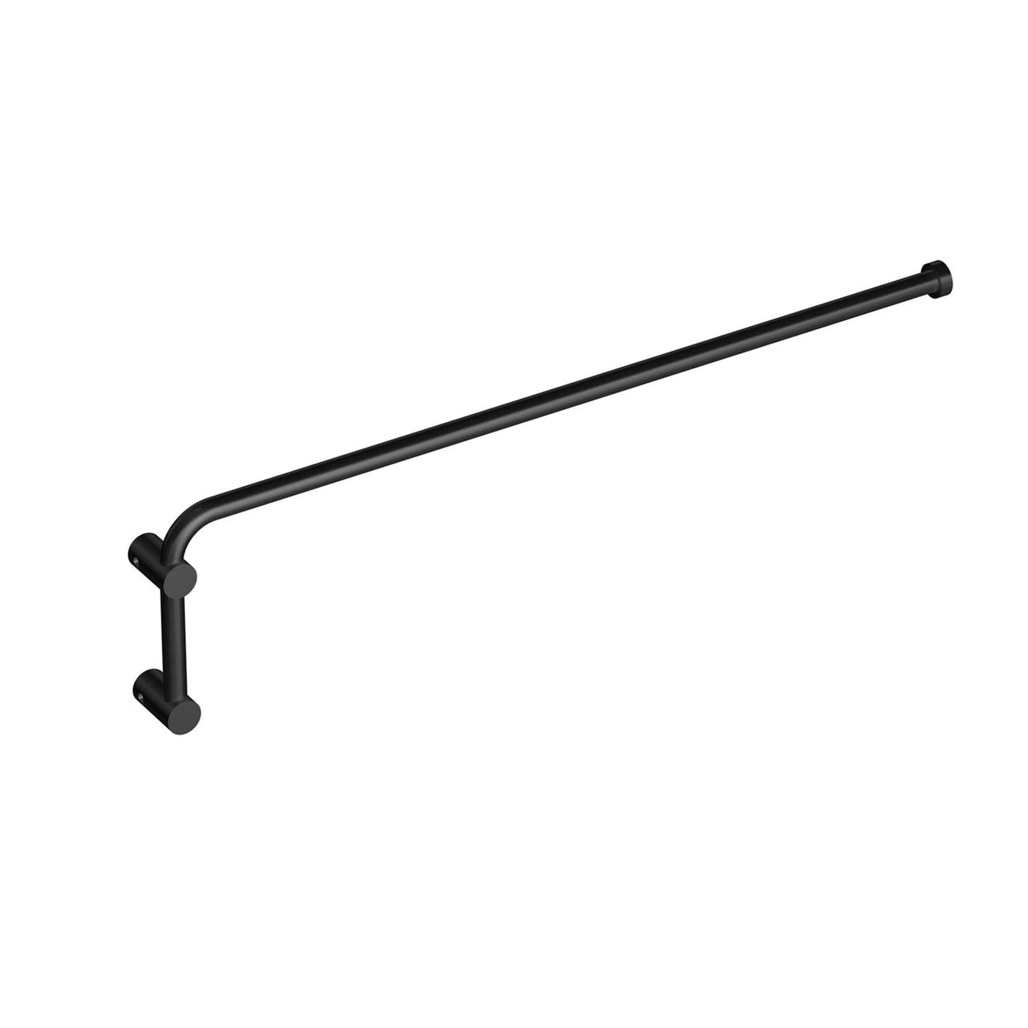 Swivel Towel Rack Matt Black Logic (40cm)