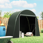 8 X 4 Ft Garden Storage Shed Tent Bike Tent | Green