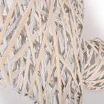 Wicker White Wash Table Top Xmas Tree