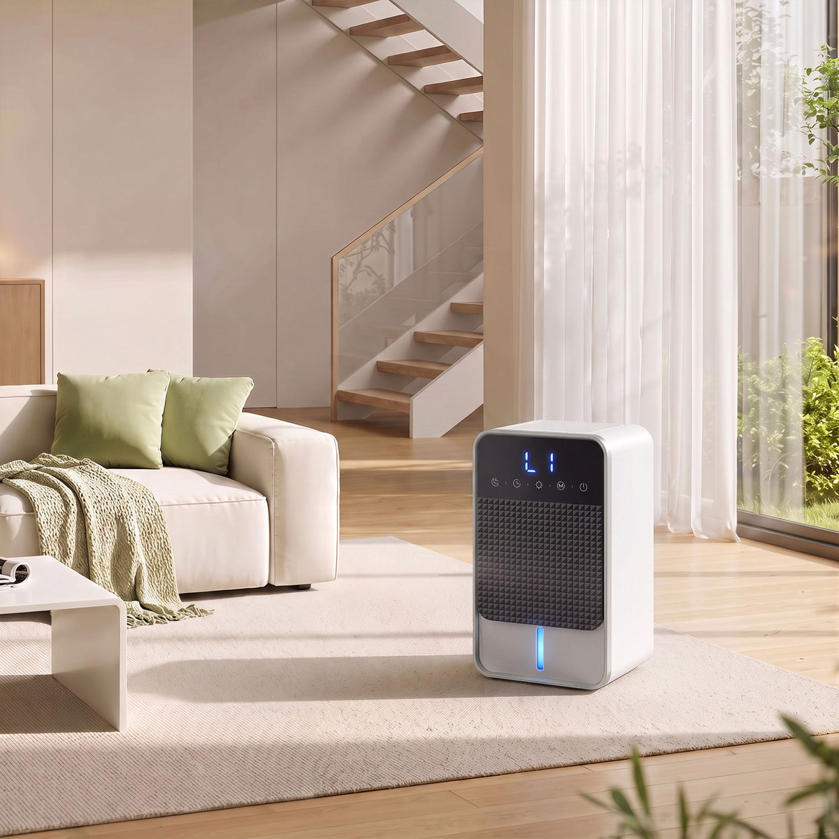 400ml/day Dehumidifier, Rgb Mood Light, 82h Running Time