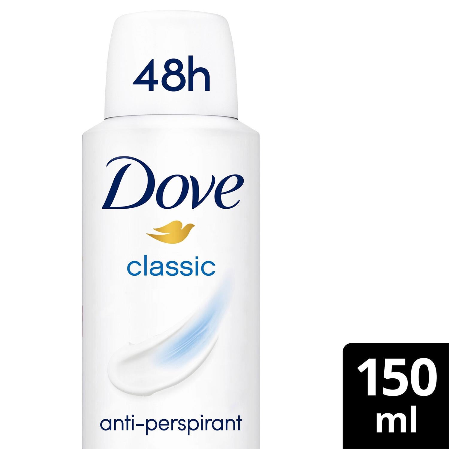 Classic Anti-perspirant With 48h Sweat Protection Deo For Women 150ml, 6pk