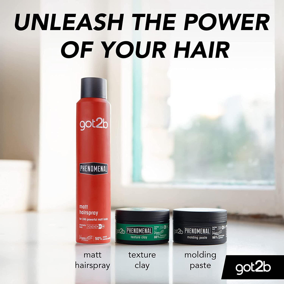 3pk Of 200ml Phenomenal Finishing Hairspray