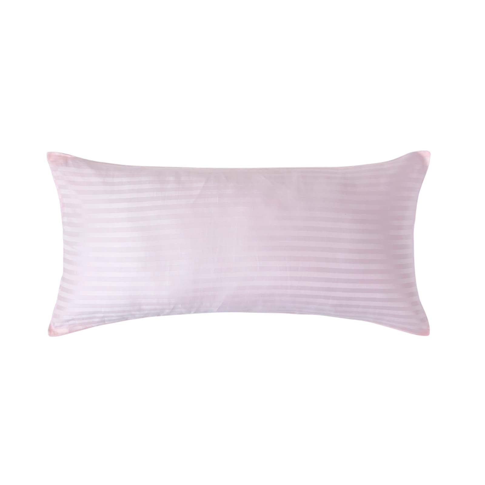 European Size Egyptian Cotton Pillowcase 330 Tc | 40 x 80cm | Pink