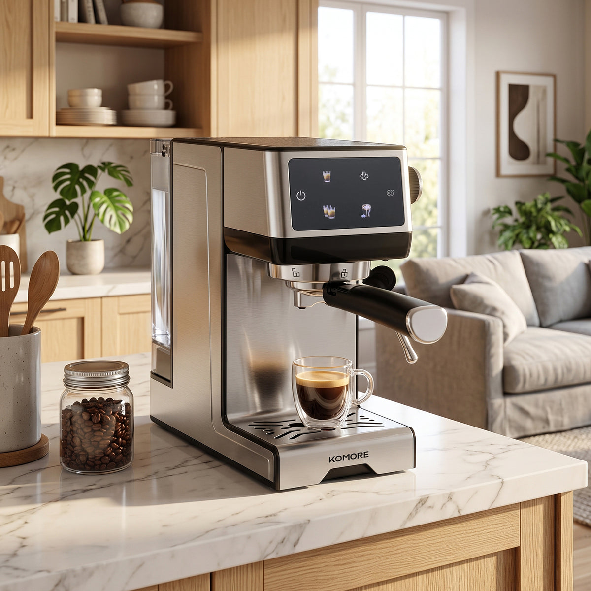Espresso Machine With Milk Frother