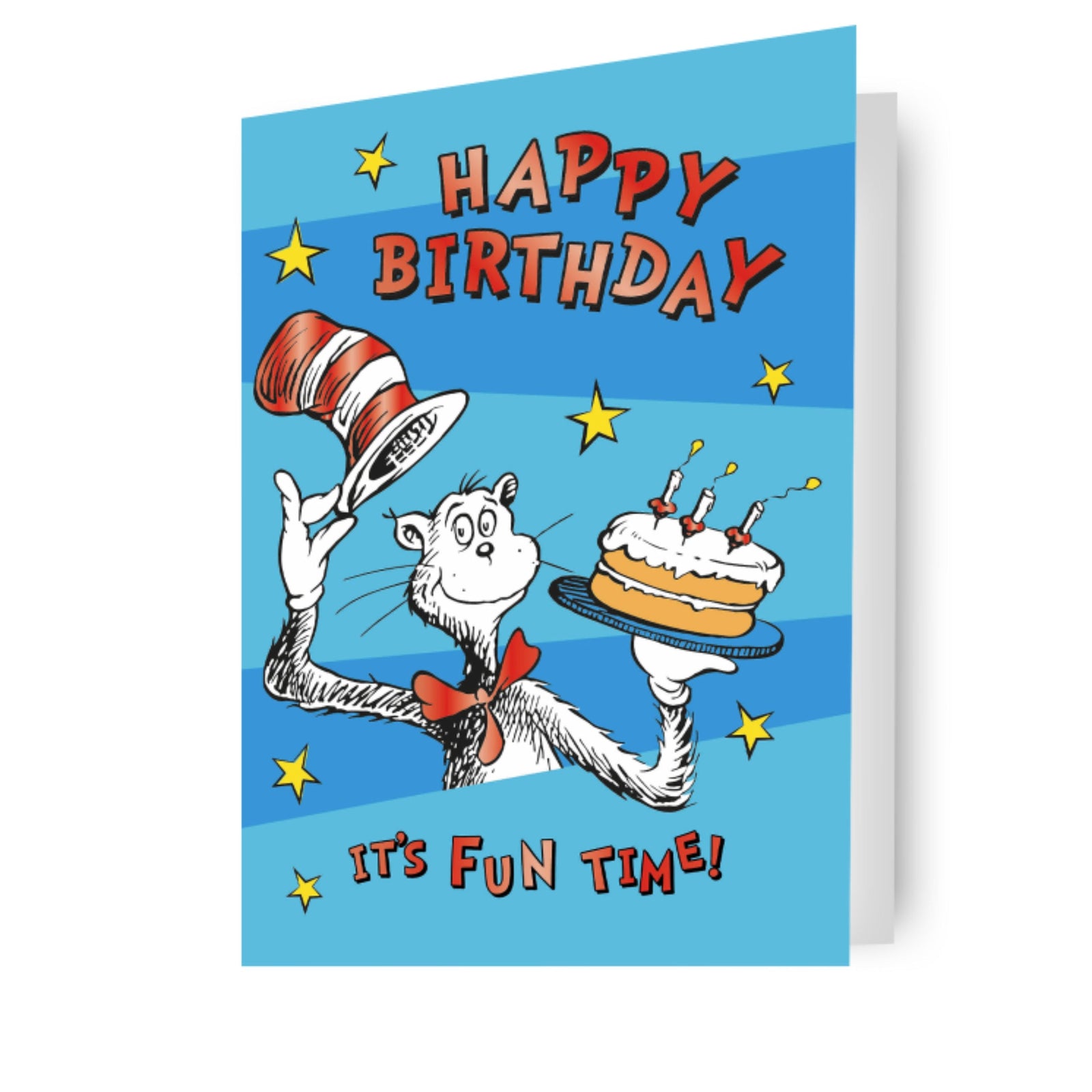 Cat In The Hat' Birthday Card Official Product