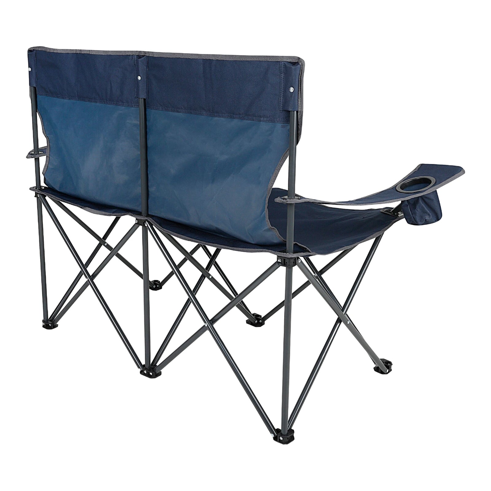Isla Logo Travel 2 Person Camping Chair | One Size | NavyBlue