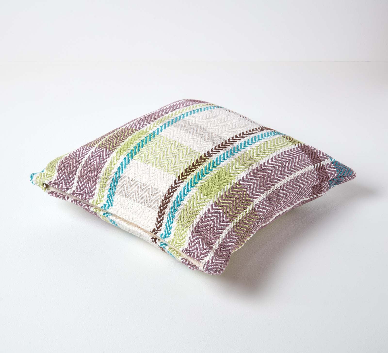 Tartan Cotton Falun Cushion Cover | 60cm x 60cm | Green