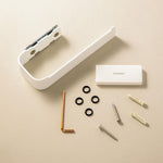 Toilet Roll Holder, Brushed Stainless Steel, Nea Collection