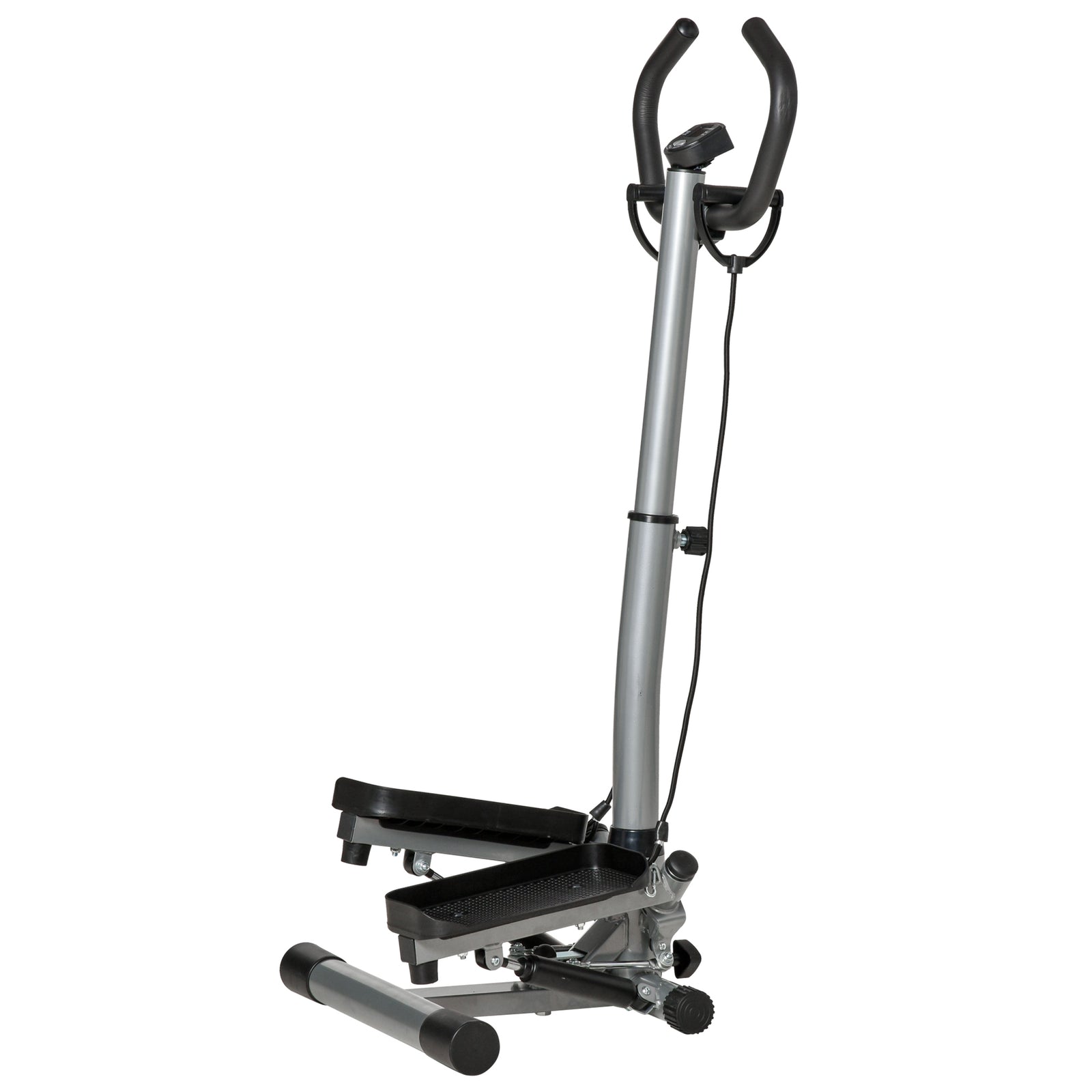 Adjustable Twist Stepper Step Machine | Silver