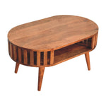 Solid Wood Honey Caramel Ariella Coffee Table