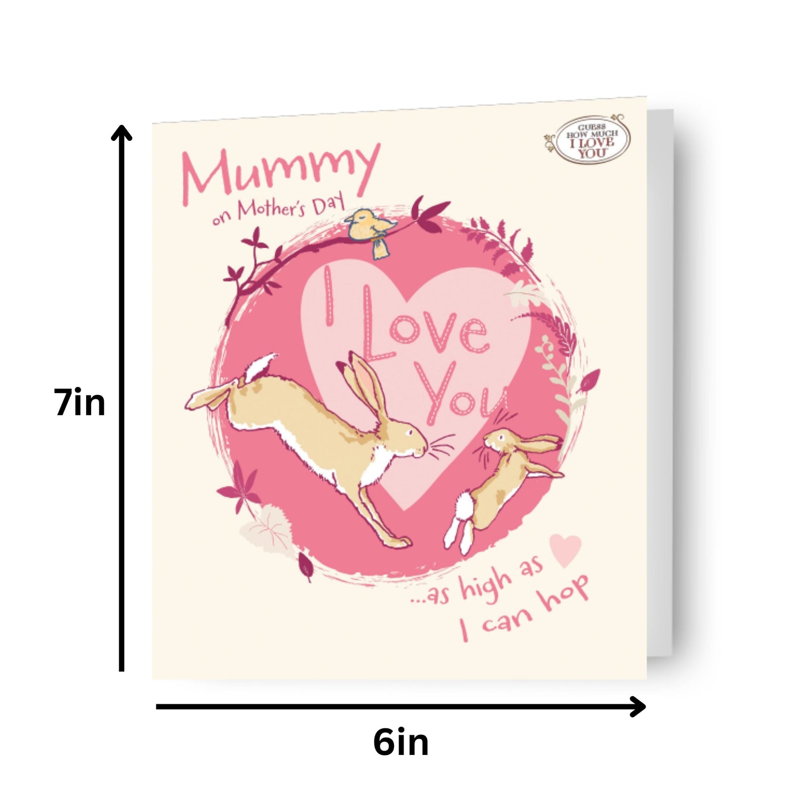 I Love You As High As I Can Hop' Mother's Day Card Official Product