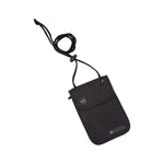Logo Rfid Blocking Neck Pouch | One Size | Black