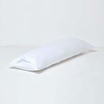 Egyptian Cotton Satin Stripe Housewife Pillowcase 330 Tc | Body | White