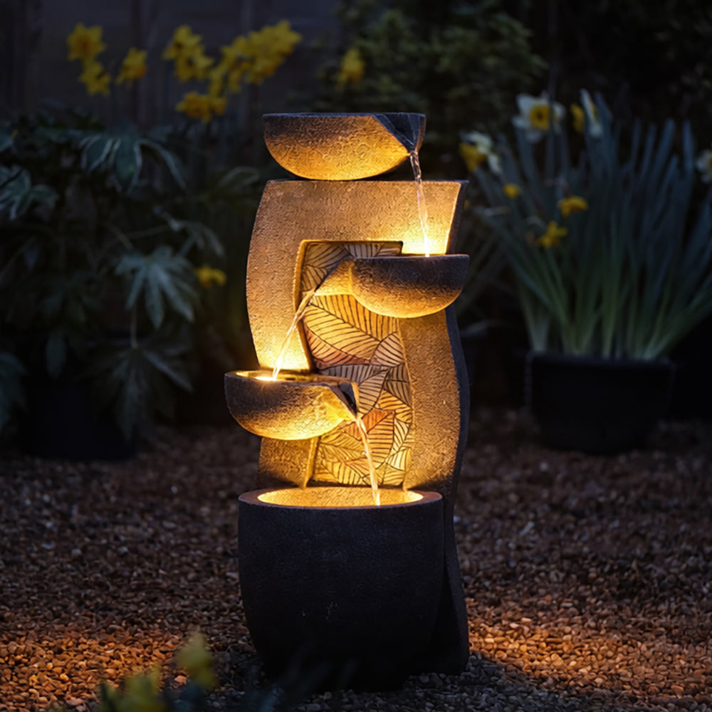 Serenity Tiered Autumn Falls Water Feature