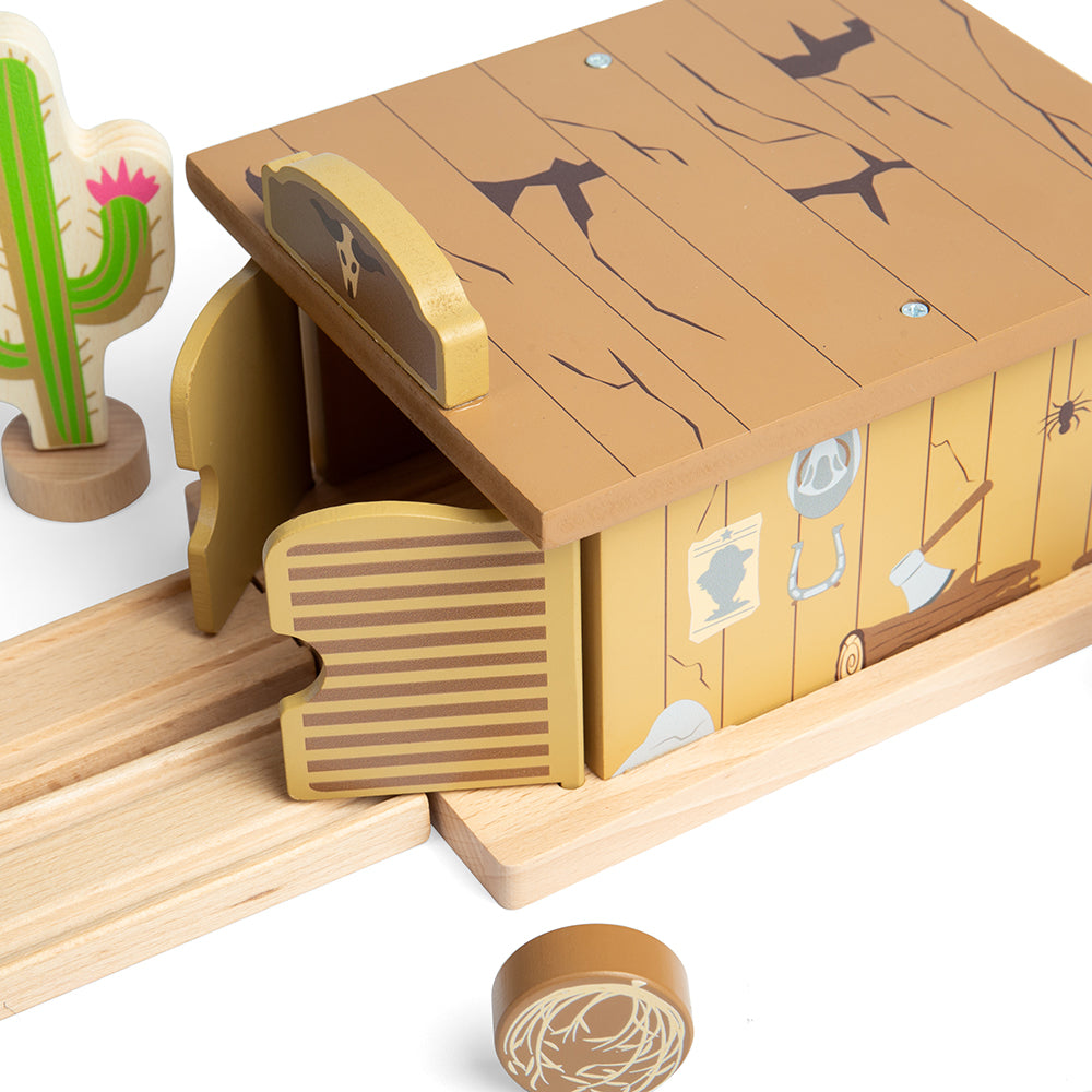 Saloon Railway Tunnel for Wild West Train Set