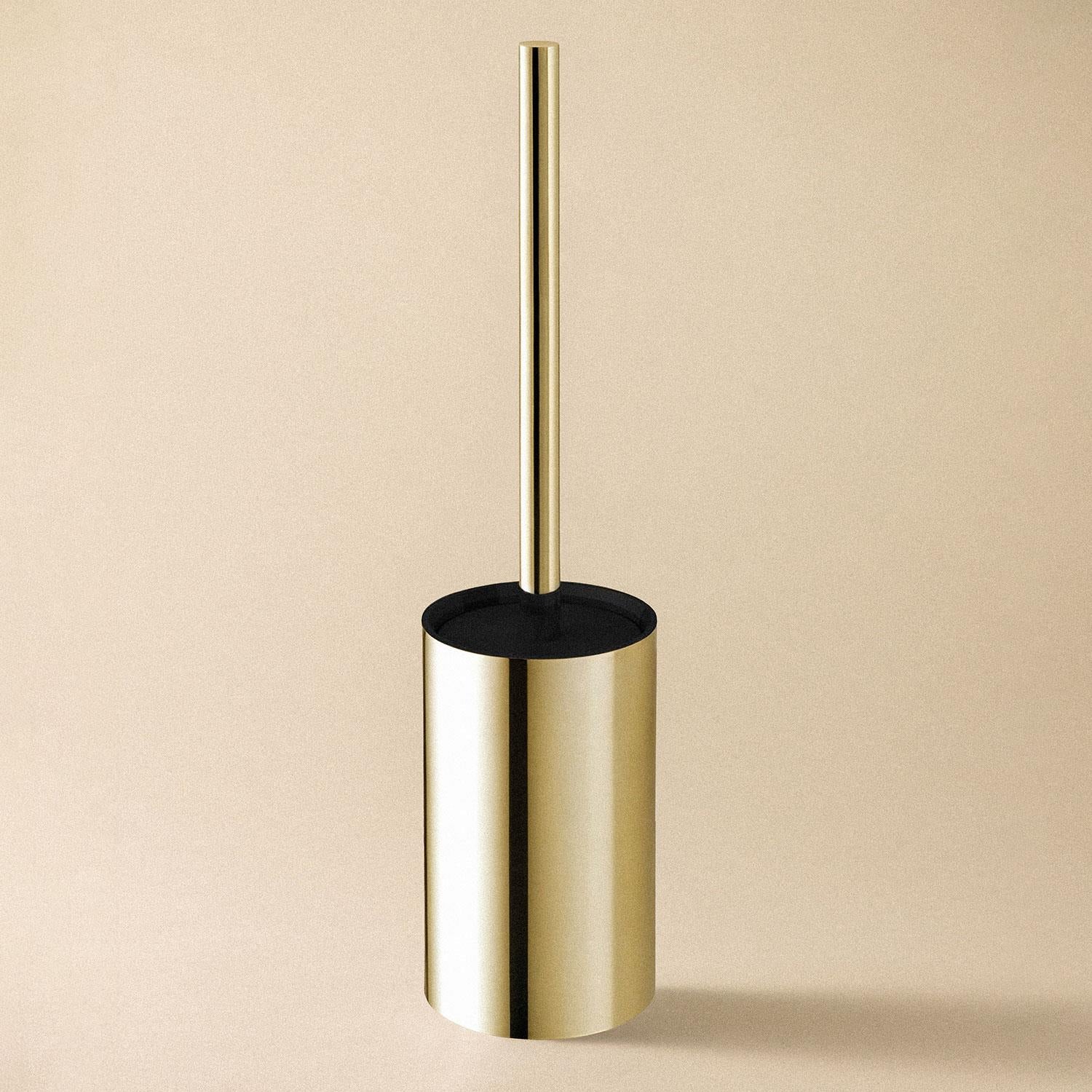 Toilet Brush & Holder, Glossy Gold Pvd, Architect S+ Collection