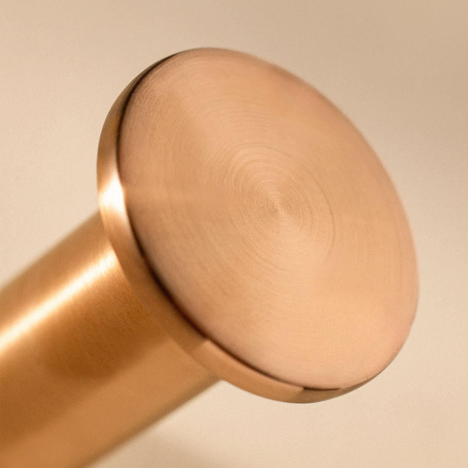 Towel Hook, Robe Hook, Coat Hook, Brushed Copper,architect S+ Collection