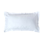 Egyptian Cotton Satin Stripe Oxford Pillowcase 330 Tc | King Pillow Case | White