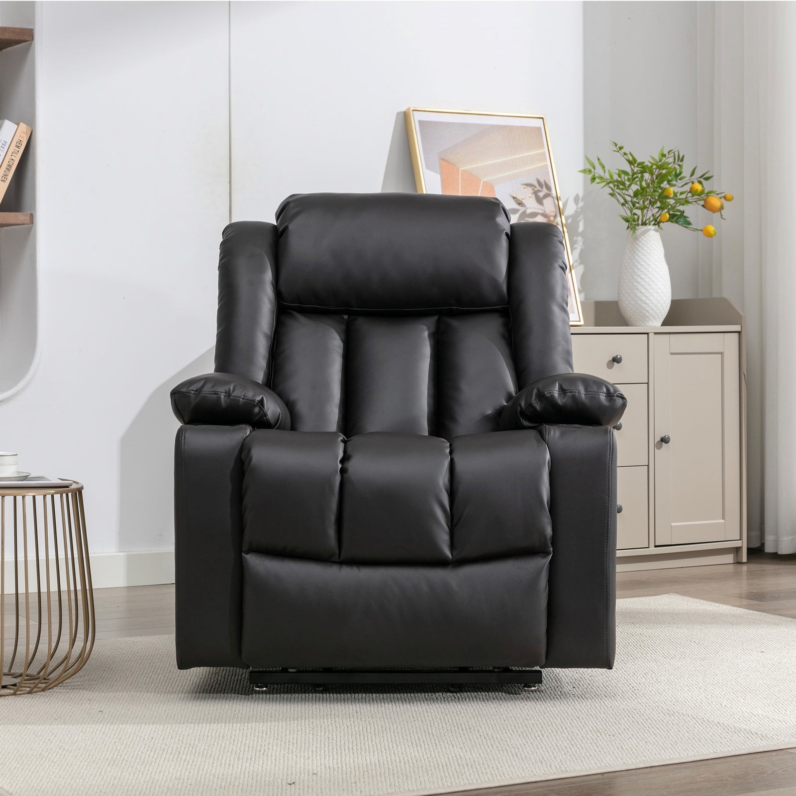 Sheridan Dual Motor Electric Riser Recliner With Massage And Heat | Brown