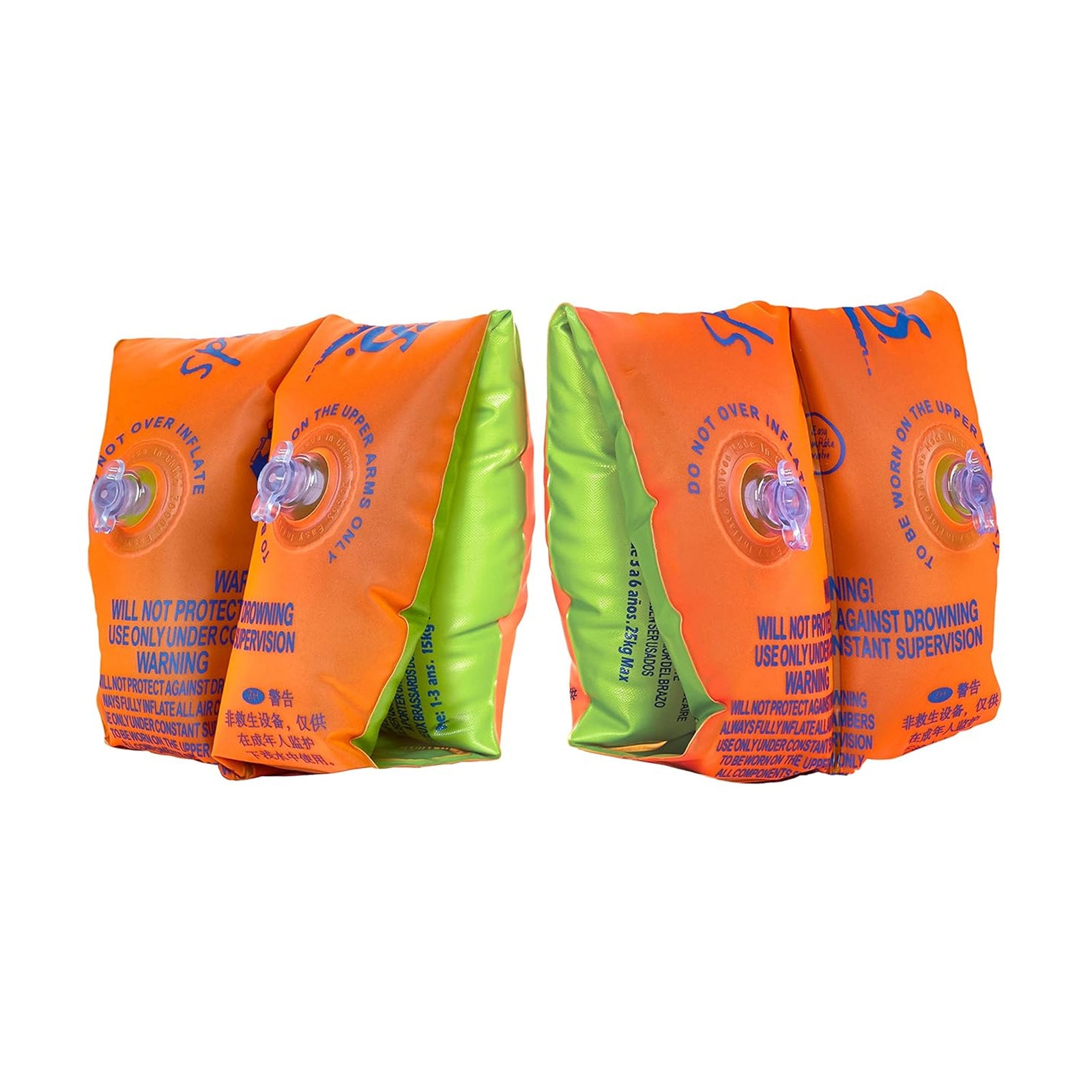 Baby Swimming Armbands | 0-12 Months | Orange