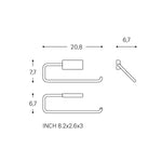 Towel Ring, Screw-in Or Self-adhesive, Chrome Silver, Next Collection
