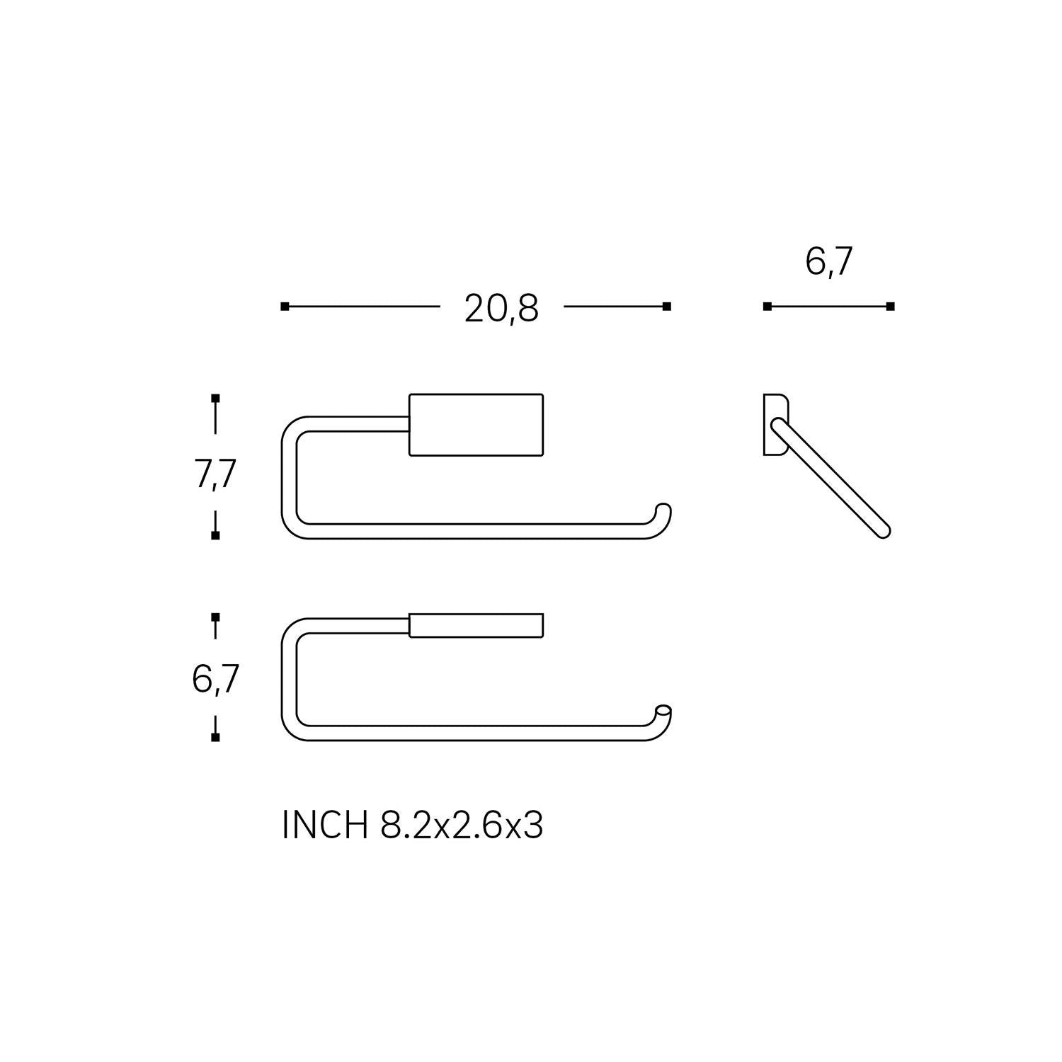Towel Ring, Screw-in Or Self-adhesive, Chrome Silver, Next Collection