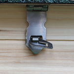 Pawhut Chicken Coop Hen Poultry House W/ Nesting Box Outdoor Run Patio Wooden | Natural