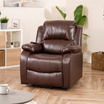 Northfield Dual Motor Massage Heat Riser Recliner Chair | Brown